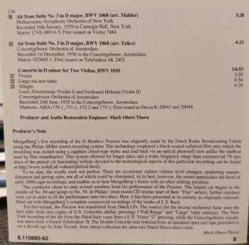 3CD/Doos Johann Sebastian Bach: St Matthew Passion