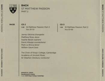 Doos/3SACD Johann Sebastian Bach: St Matthew Passion