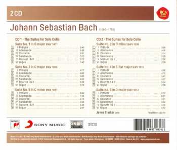 2CD Johann Sebastian Bach: The Suites For Solo Cello