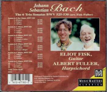 CD Johann Sebastian Bach: The 6 Trio Sonatas BWV 525-530