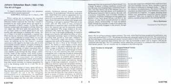 CD Johann Sebastian Bach: The Art Of Fugue