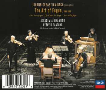 CD Johann Sebastian Bach: The Art Of Fugue
