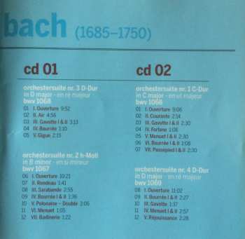 2CD Johann Sebastian Bach: The Orchestral Suites
