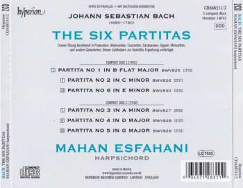 2CD Johann Sebastian Bach: The Six Partitas (BWV825-830)