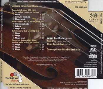 SACD Johann Sebastian Bach: The Two Violin Concertos, Double Concerto, Concerto for Violin and Oboe