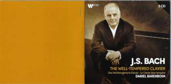 5CD/Doos Johann Sebastian Bach: The Well-Tempered Clavier = Das Wohltemperierte Clavier = Le Clavier Bien Tempéré