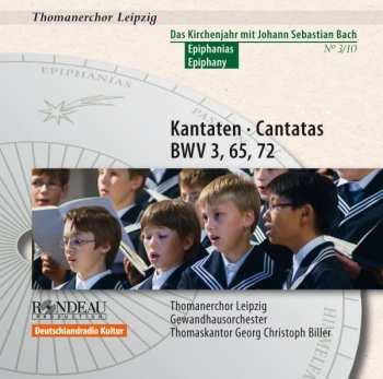 CD Johann Sebastian Bach: Kantaten • Cantatas BWV 3, 65, 72
