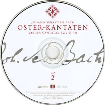 2CD Johann Sebastian Bach: Osterkantaten • Easter Cantatas