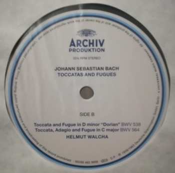 LP Johann Sebastian Bach: Toccaten Und Fugen