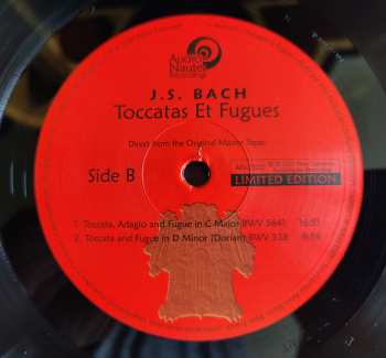 LP Johann Sebastian Bach: Toccatas Et Fugues LTD