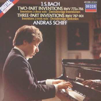 Album Johann Sebastian Bach: Two-Part Inventions BWV 772a-786 / Three-Part Inventions BWV 787-801