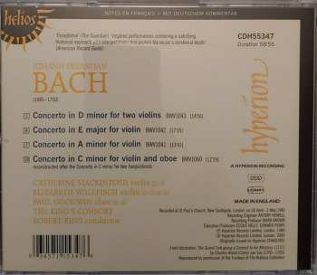 CD Johann Sebastian Bach: Violin Concertos