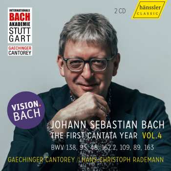 2CD Johann Sebastian Bach: Vision.bach 4 - Kantaten Vom 15.bis 23.sonntag Nach Trinitatis Des 1.leipziger Jahrgangs 1723