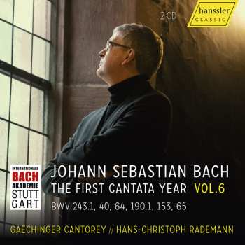Album Johann Sebastian Bach: Vision.bach 6 - Kantaten Vom 1.weihnachtstag Bis Epiphanias Des 1.leipziger Jahrgangs 1723