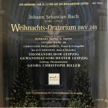 2CD Johann Sebastian Bach: Weihnachts-Oratorium BWV 248