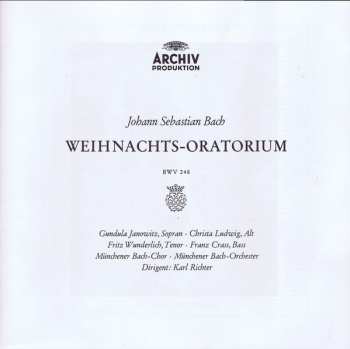 3LP/Doos Johann Sebastian Bach: Weihnachtsoratorium BWV 248