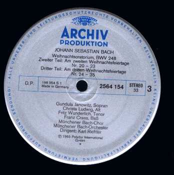 3LP/Doos Johann Sebastian Bach: Weihnachtsoratorium BWV 248