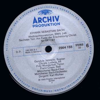 3LP/Doos Johann Sebastian Bach: Weihnachtsoratorium BWV 248