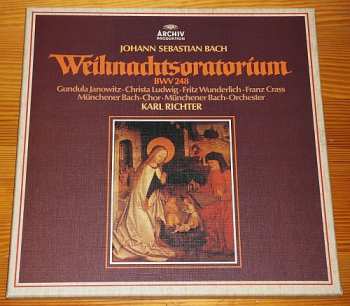 3LP/Doos Johann Sebastian Bach: Weihnachtsoratorium BWV 248