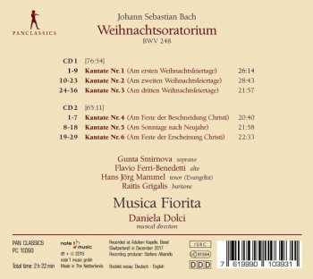 2CD Johann Sebastian Bach: Weihnachtsoratorium
