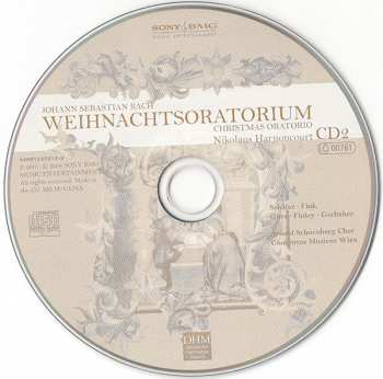 2CD/Doos Johann Sebastian Bach: Weihnachtsoratorium BWV 248