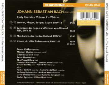 CD Johann Sebastian Bach: Weimar Cantatas