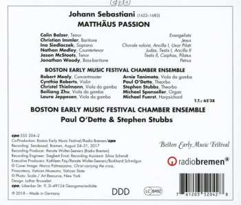CD Christian Immler: Matthäus Passion