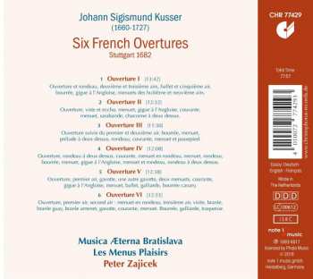 CD Musica Aeterna: Six French Overtures