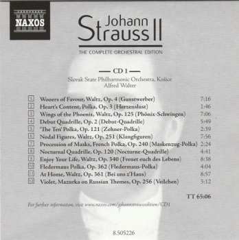 52CD Johann Strauss Jr.: The Complete Orchestral Edition