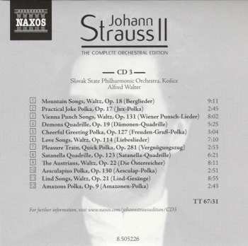 52CD Johann Strauss Jr.: The Complete Orchestral Edition