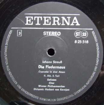 3LP/Doos Herbert von Karajan: Die Fledermaus (3xLP + BOX + BOOKLET)