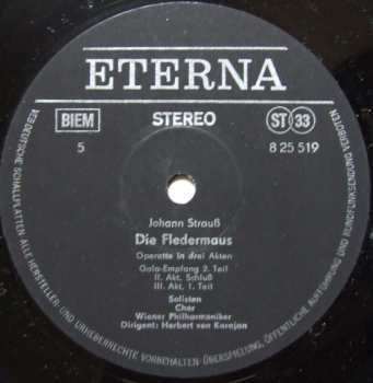 3LP/Doos Herbert von Karajan: Die Fledermaus (3xLP + BOX + BOOKLET)