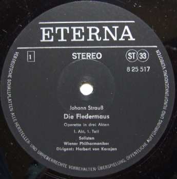 3LP/Doos Herbert von Karajan: Die Fledermaus (3xLP + BOX + BOOKLET)