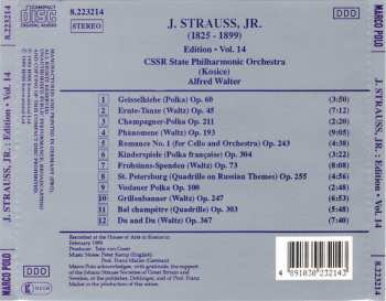 CD Johann Strauss Jr.: J. Strauss, Jr.:  Edition • Vol. 14