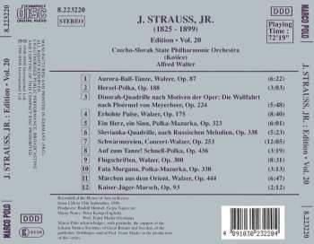 CD Johann Strauss Jr.: J. Strauss, Jr.:  Edition • Vol. 20