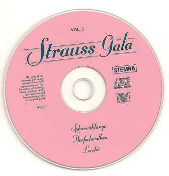 CD Slovak Radio Symphony Orchestra: Strauss Gala - Sphärenklänge / Dorfschwalben / Lorelei