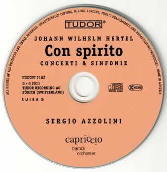 CD Sergio Azzolini: Con Spirito (Concerti & Sinfonie)