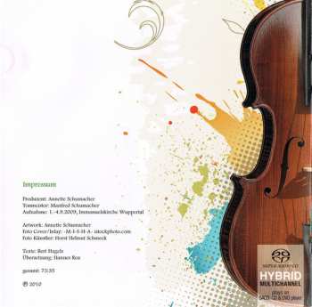SACD Johann Wilhelm Wilms: Violin Sonatas & Piano Trio