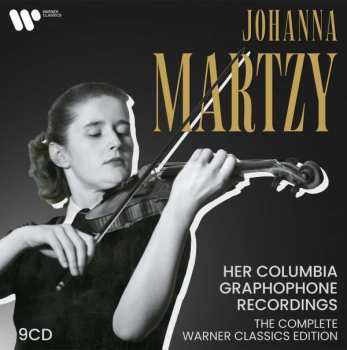 9CD/Doos Johanna Martzy: Her Columbia Graphophone Recordings (The Complete Warner Classics Edition)