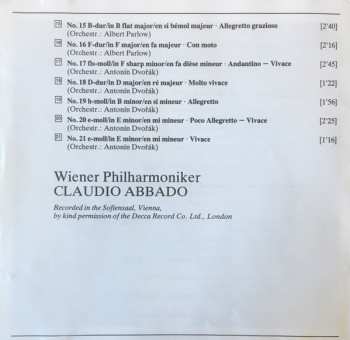 CD Johannes Brahms: 21 Ungarische Tänze - Hungarian Dances - Danses Hongroises