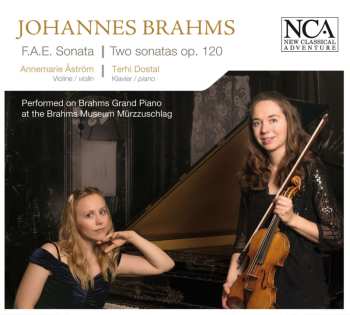 Album Johannes Brahms: F.A.E. Sonata / Two Sonatas Op. 120