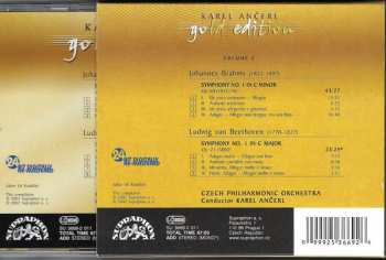 CD The Czech Philharmonic Orchestra: Brahms: Symphony No. 1, Beethoven: Symphony No. 1
