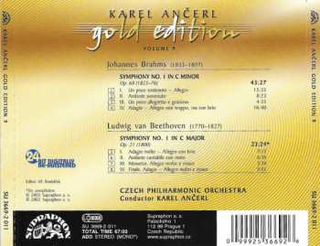 CD The Czech Philharmonic Orchestra: Brahms: Symphony No. 1, Beethoven: Symphony No. 1
