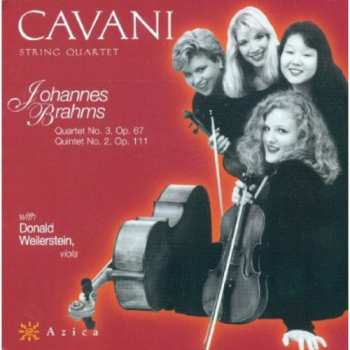 CD Johannes Brahms: Quartet No. 3, Op. 67 / Quintet No. 2, Op. 111