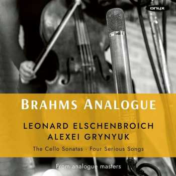 CD Johannes Brahms: Cellosonaten Nr.1 & 2
