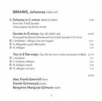 SACD Johannes Brahms: Chamber Music