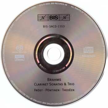 SACD Johannes Brahms: Clarinet Sonatas & Trio