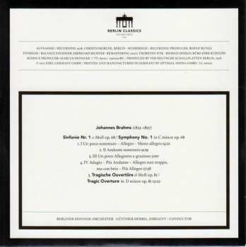 4CD/Doos Johannes Brahms: Complete Symphonies