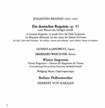 CD Berliner Philharmoniker: Ein Deutsches Requiem