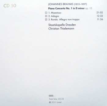 CD Johannes Brahms: Klavierkonzert Nr. 1